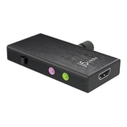 j5create - Live Capture UVC HDMI-to-USB Video Capture Card - Black