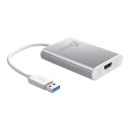 j5create - USB 3.0 to 4K HDMI Display Adapter - Silver