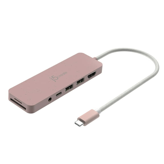 j5create USB-C Multi-Port Hub with Power Delivery, JCD373ER