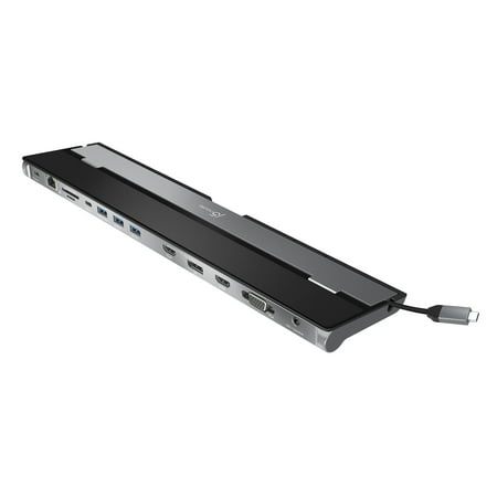 j5create - USB-C Triple Display Docking Station - Black