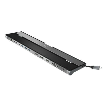 j5create - USB-C Triple Display Docking Station - Black
