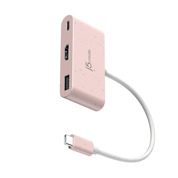 j5create USB-C to HDMI & USB Type-A with Power Delivery, JCA379ER