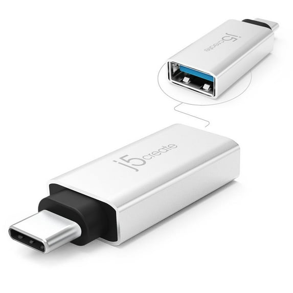 j5create USB-C to USB Type-A 3.1 Adapter, JUCX15