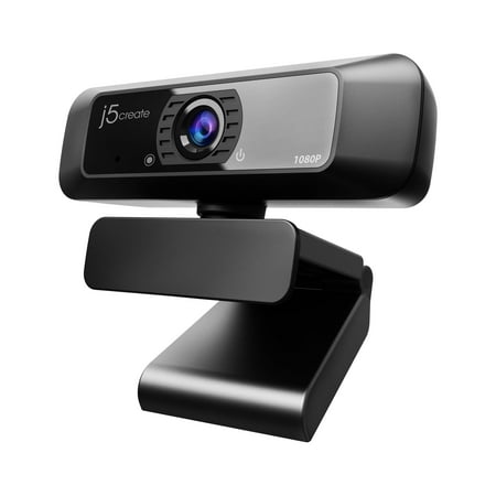j5create - USB HD Webcam with 360° Rotation - Black