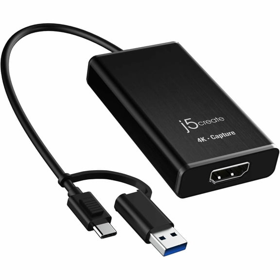 J5 Create JVA11 4K HDMI Video Capture Adapter