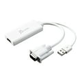 thumbnail interactive-video image 1 of j5create VGA To HDMI Video Audio Adapter, JDA204, 1 of 8