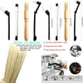 jSHANFU ACKLLR Coffee Grinder Cleaning Brush Heavy Wood Handle