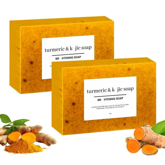 jabon de curcuma, jabon de curcuma para las manchas, Lemon Turmeric Acid Soap, Lemon Turmeric Handmade Soap, Turmeric Soap Bar for Face and Body, Suitable for All Skin Types