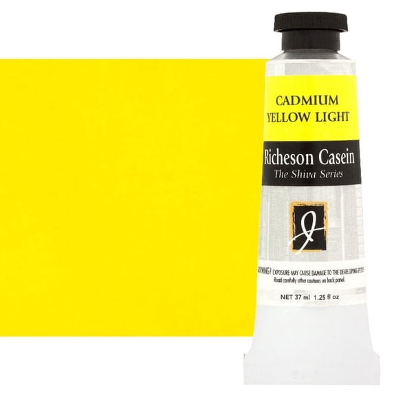 jack richeson 37ml cadmium yellow light artist casein colors