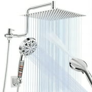 jackmacry, 8 Modes 10", High-Pressure Showerhead & Handheld Shower