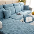 jacquard high quality thick plush sofa seat covers for living room