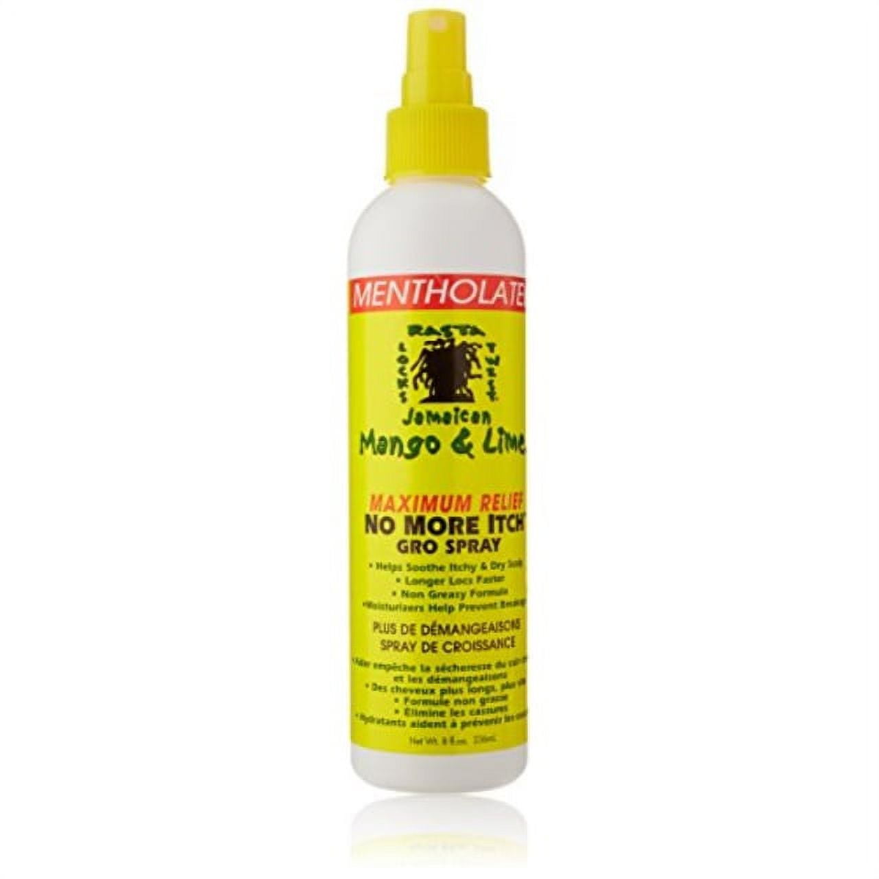 jamaican mango no more itch gro spray, 8 ounce