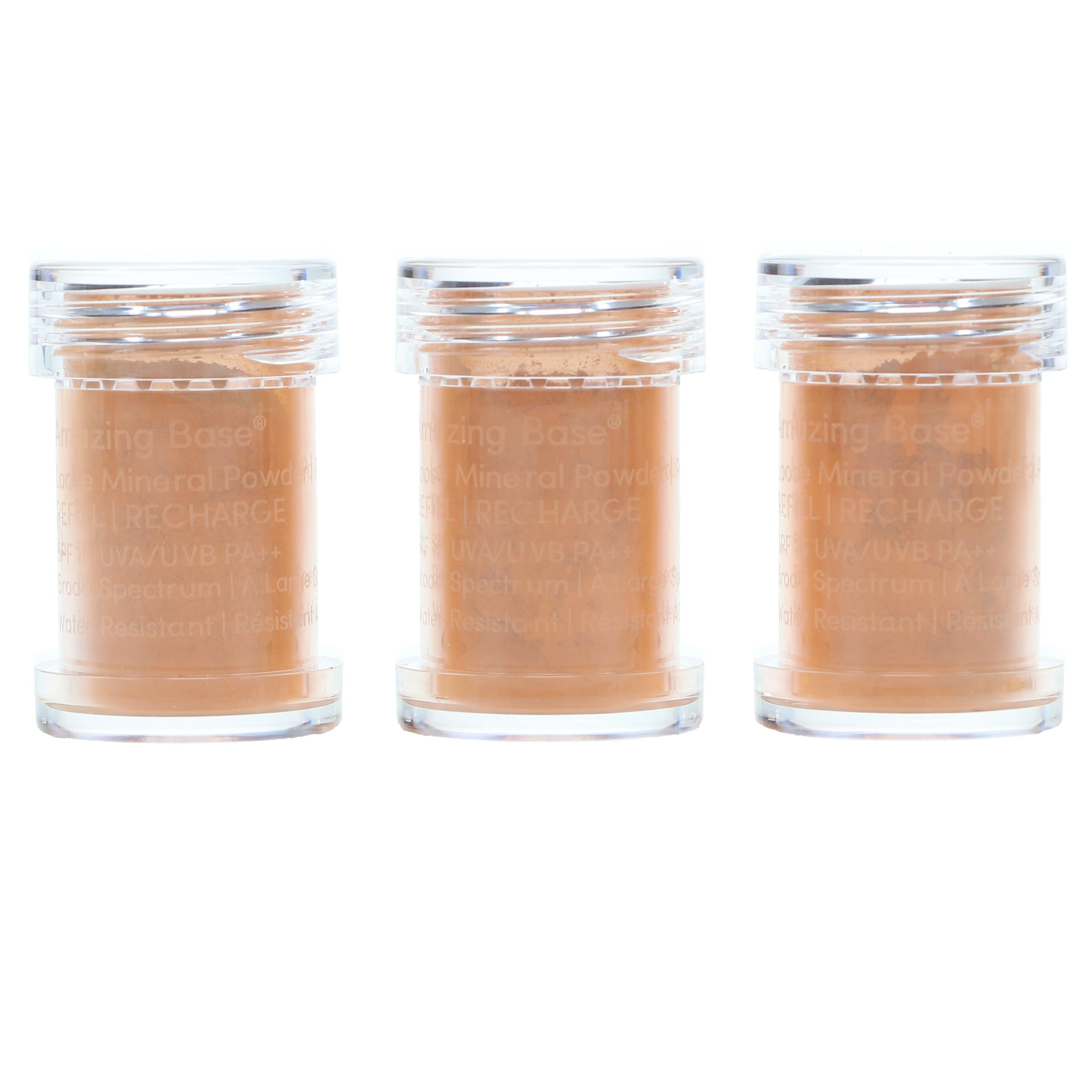 jane iredale Amazing Base Refill 3 Pack Warm Brown