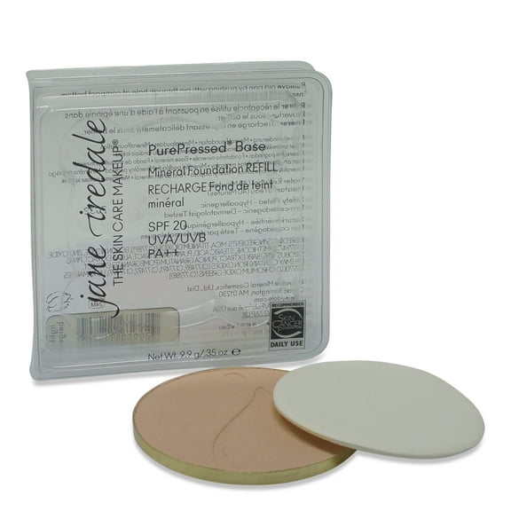 jane iredale PurePressed Base Refill Light Beige 0.35 oz