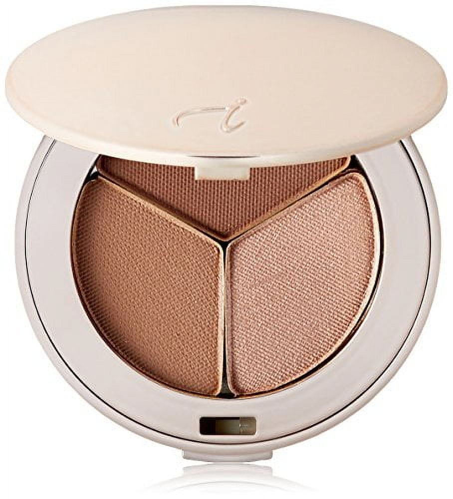Jane Iredale PurePressed Eye Shadow Triple, Brown Sugar