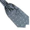 thumbnail image 1 of jangslng Men's Classic Colorful Silky Satin Wedding Banquet Necktie Cravat Ascot Tie, 1 of 8