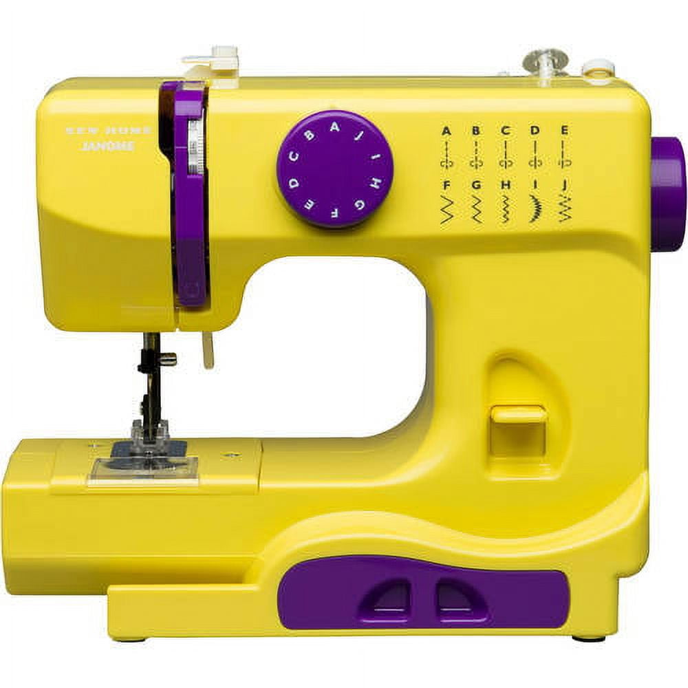 janome basic 10stitch portable sewing machine