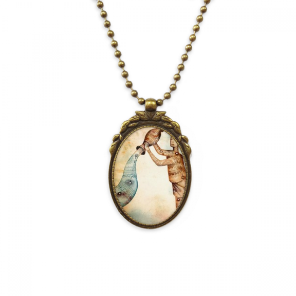 january february constellation zodiac antique necklace vintage bead pendant keychain