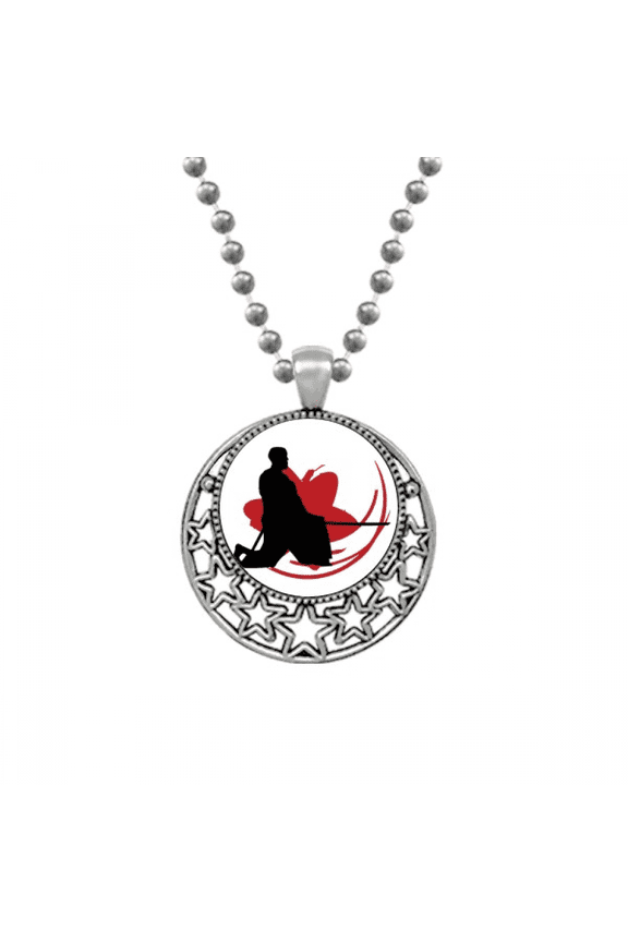 japan asia hew outline necklaces pendant retro moon stars jewelry