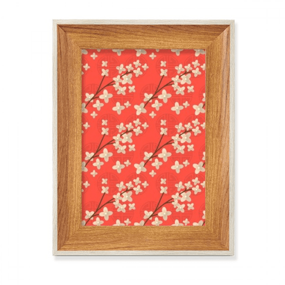 japan black branch desktop wooden photo frame display picture art painting multiple sets