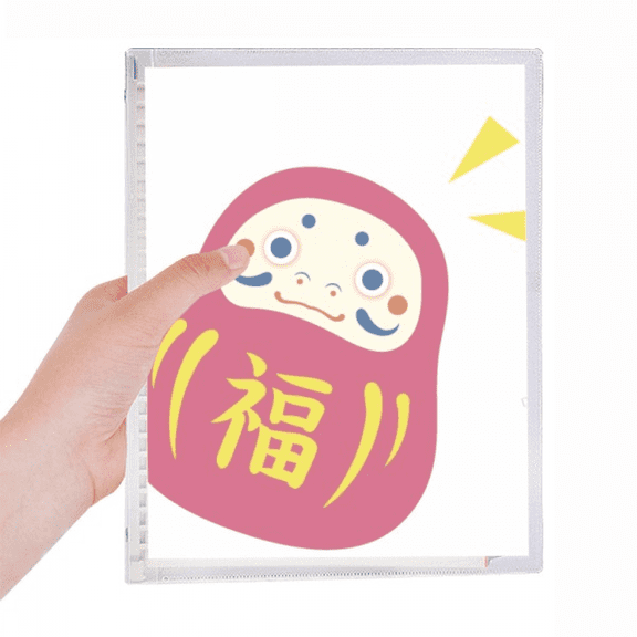 japanese travel lucky toy notebook loose diary refillable journal statiry