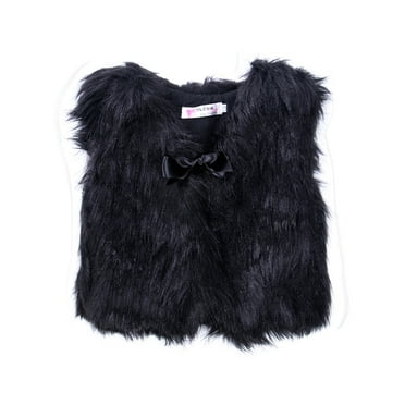 jaweiw Kids Toddler Infant Baby Girl Faux Fur Vest Coat Fall Winter Spring Warm Waistcoat Outerwear