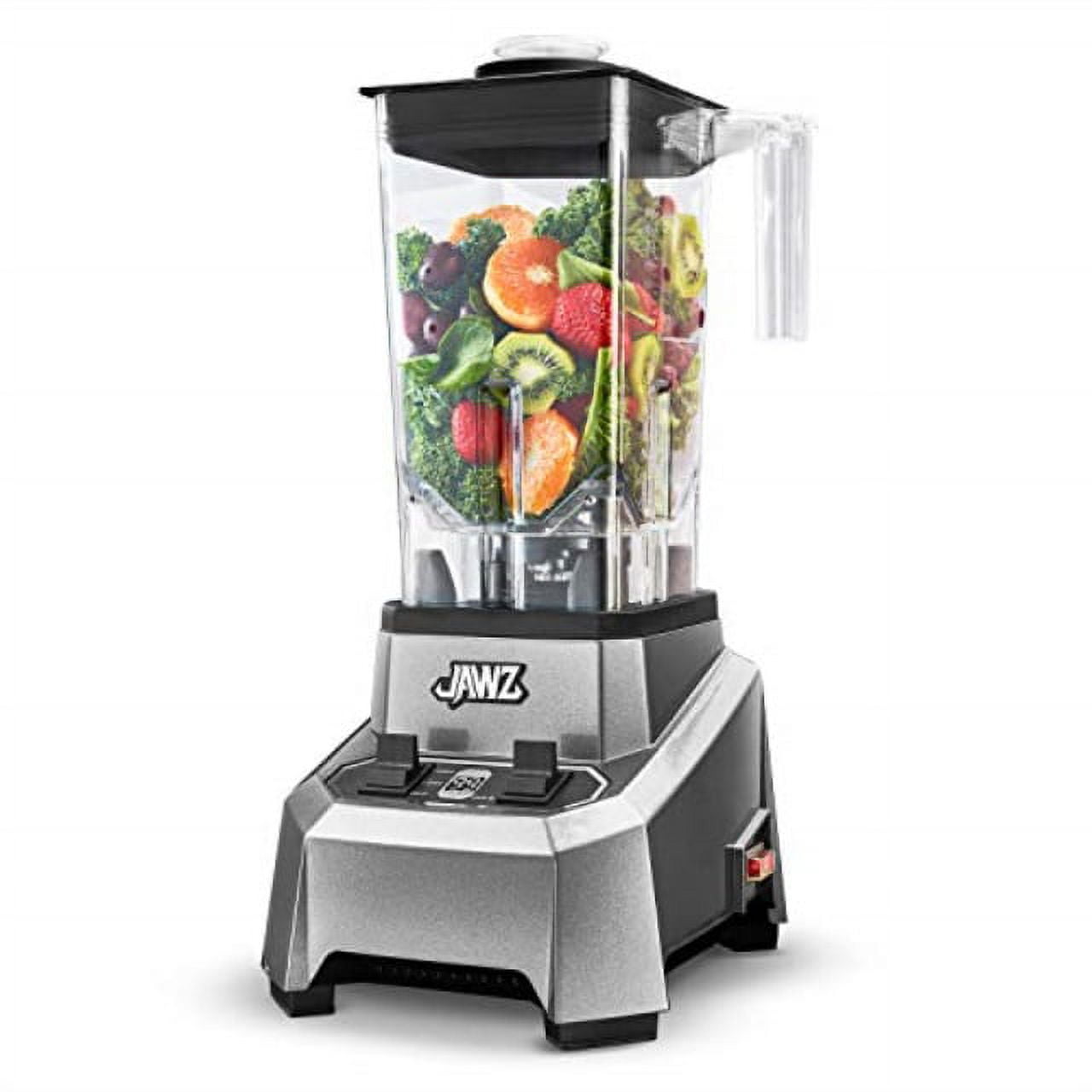 61oz 4 in 1 Blender and Food Processor Combo for Kitchen Large Capacity  Countertop Blenders for Smoothies, Shakes with 3 Cups 2 speed Electric  Mixer