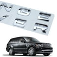 thumbnail image 1 of jdmotive 3D Chrome Range Rover Letters FRONT OR REAR Emblem Sticker Nameplate, 1 of 1