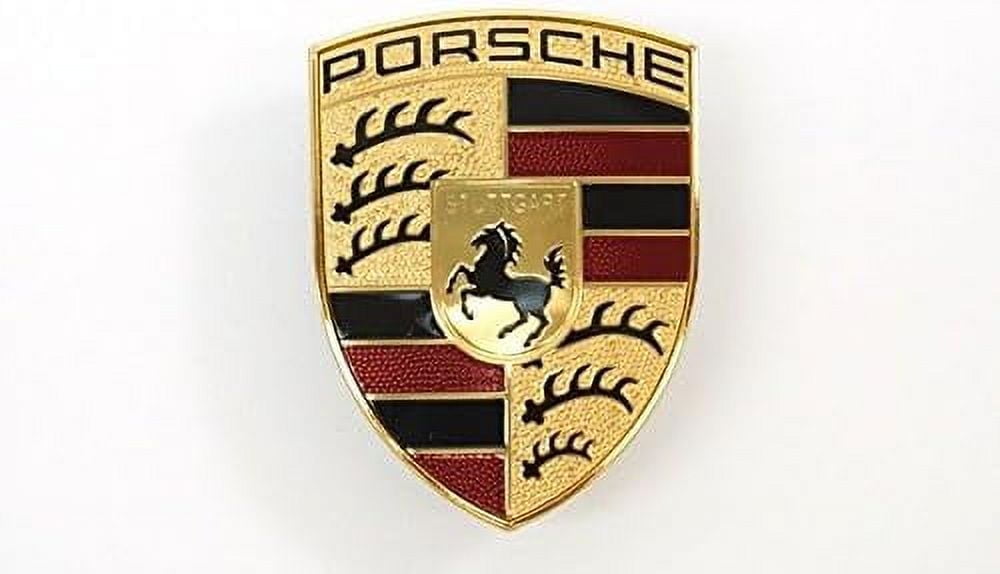 jdmotive Porsche Front Hood Emblem Badge Automotive Specialty Parts