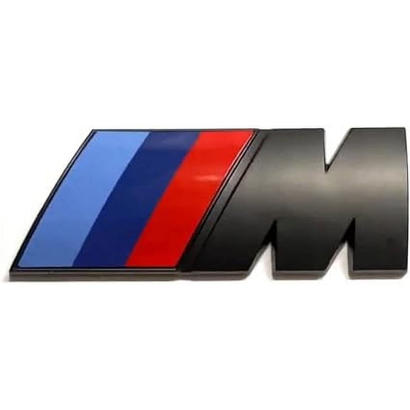 jdmotive Waterproof Automotive Decals & Stickers, Metal Black, 3.39"