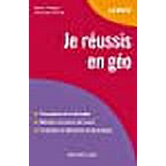 je reussis en geo