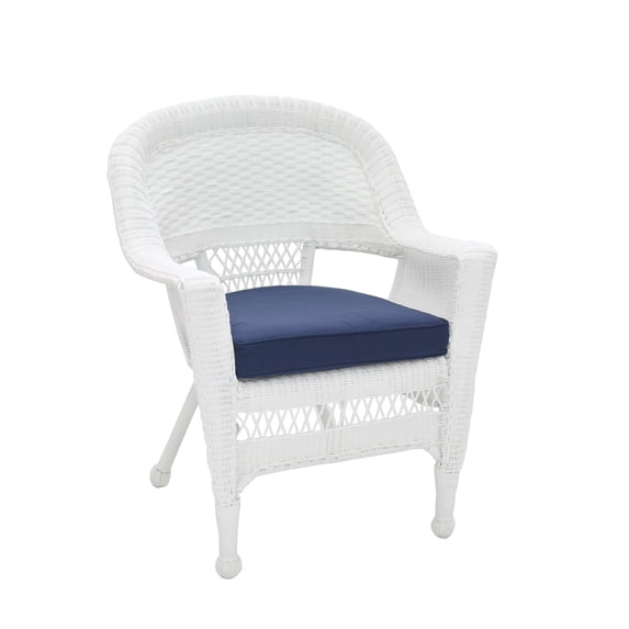 jeco outdoor patio 19-inch chair cushion
