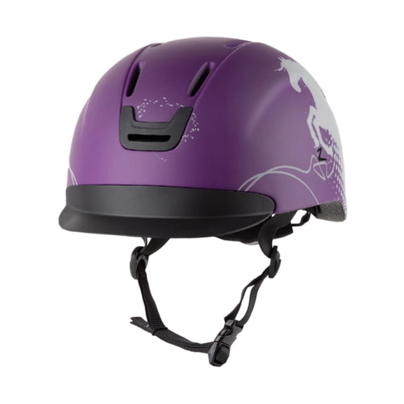 jeetily Adjustable Equestrian Helmet PVC and EPS Liner Horse Riding Head Cap Lightweight S
