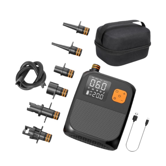 jeetily Fast Inflation Paddle Pump, Electric Air Pump, Inflator for Camping And Canoeing