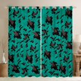 thumbnail image 1 of jejeloiu Abstract Camo Camouflage Blackout Curtains Set of 2 (52x84 Each),Rustic Farmhouse Hunter Window Curtains,Green Brown Curtains and Drapes For Men Women,Ultra Soft Home Decor, 1 of 6