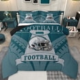 thumbnail image 1 of jejeloiu American Rugby Sport Full Size Comforter Sets,Football Game Lovers Bedding Sets For Boys Teens Reversible 3pcs, 1 of 8