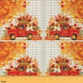 thumbnail image 1 of jejeloiu Autumn Harvest Pumpkin Fabric by the Yard 2 Yards,Autumn Fall Maples Room Decor Fabric by the Yard,Rustic Tree Fabric for Sewing For Child,Microfiber Bedroom Decor, 1 of 6