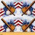 thumbnail image 1 of jejeloiu Baseball Glove Fabric by the Yard 2 Yards,American Sports City Room Decor Fabric by the Yard,Retro Usa Flag Fabric for Sewing For Boys Teens,Ultra Soft Home Decor, 1 of 6