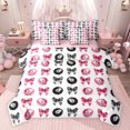 thumbnail image 1 of jejeloiu Billiards Game 7pcs Bedding Comforter Set,Cute Bowknot Bow Queen Bedding Sets For Boys Girls Reversible, 1 of 8