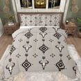 thumbnail image 1 of jejeloiu Bohemian Bull Skull Bedding Comforter Set,Vintage Aztec Geometric Twin Comforter Sets,Brown Black Bedding Set For Men Women,Ultra Soft Home Decor Reversible,2 Pieces, 1 of 8