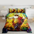 thumbnail image 1 of jejeloiu Boho Theme Bedding Comforter Set,Bohemian God Twin Comforter Sets,Merry Xmas Bedding Set For Men Women,Ultra Soft Home Decor Reversible,2-Piece, 1 of 8
