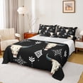 thumbnail image 1 of jejeloiu Boho Tribal Full Size Sheets,Rustic Bull Skull Bed Sheets,Abstract Aztec Geometric Sheet Sets For Men Women,Ultra Soft Home Decor,4 Pieces, 1 of 7