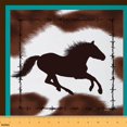 thumbnail image 1 of jejeloiu Brown Cow Print Fabric by the Yard 2 Yards,Western Rustic Farmhouse Room Decor Fabric by the Yard,Farm Animal Horse Fabric for Sewing For Boys Kids,Breathable Home Decor, 1 of 6