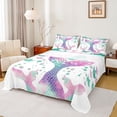 thumbnail image 1 of jejeloiu Cartoon Mermaid Animals Twin Sheet Sets,Colorful Cute Sealife Bedding For Girls Teens 3 Pieces, 1 of 7