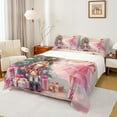 thumbnail image 1 of jejeloiu Chic Christmas Tree King Sheets,Ballerina,4-Piece Ultra Soft, 1 of 7