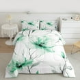 thumbnail image 1 of jejeloiu Country Floral Bedding Comforter Set,Natural Plant Twin Comforter Sets,White Green Bedding Set For Adults,Luxury Bedroom Decor Reversible,2-Piece, 1 of 8