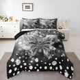 thumbnail image 1 of jejeloiu Cute Butterflies Bedding Comforter Set,Chic Moth Twin Comforter Sets,Sliver Gray Diamond Bedding Set For Girls,Ultra Soft Home Decor Reversible,2 Pieces, 1 of 8