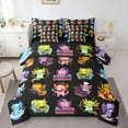 thumbnail image 1 of jejeloiu Cute Salamander 7-Piece Twin Bedding Sets,Underwater Animal Bedding Comforter Set,Colorful Axolotl Sheet Sets For Boys Kids,Super Cozy Room Decor Reversible, 1 of 8