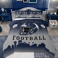 thumbnail image 1 of jejeloiu American Rugby City Queen Comforter Set,Rugby Sports Bedding Sets,American Ball Games Bedding Comforter Set,Room Breathable Decorative Reversible,3 Pieces, 1 of 8