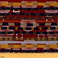 thumbnail image 1 of jejeloiu Exotic Aztec Geometric Fabric by the Yard 1 Yard,Boho Geometric Stripes Home Decor Fabric by the Yard,Brown Boho Bohemain Sewing Fabric,Breathable Home Decor, 1 of 6